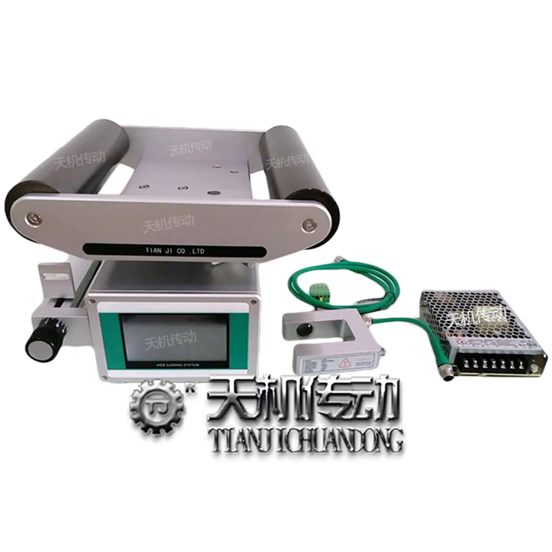 面對(duì)口罩物料跑偏，可使用糾偏一體機(jī)